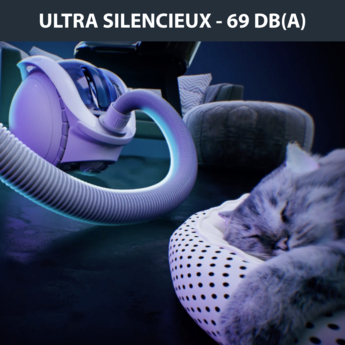 Aspirateur sans fil Rowenta X-Ô 90 Energy+ Flex Silencieux Ultra